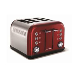 Morphy Richards Accents 4-Slice Toaster - Red
